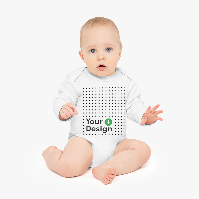 Baby Long-Sleeve Organic Bodysuit