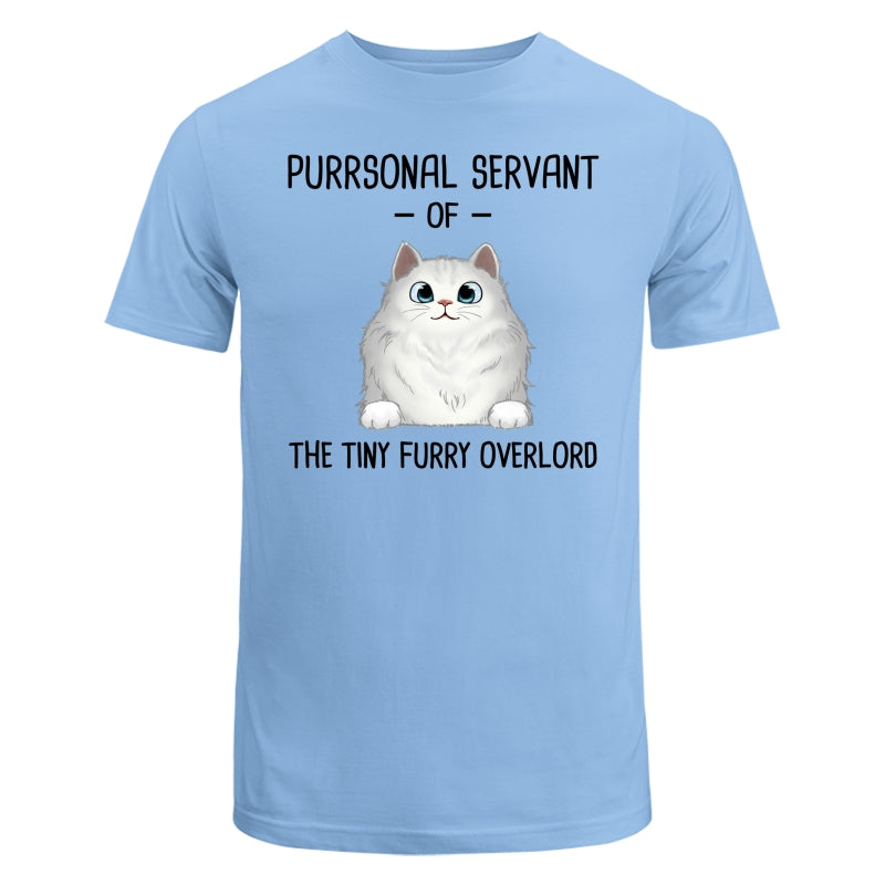 Purrsonal Servant Of Fluffy Cats Personalized Shirt