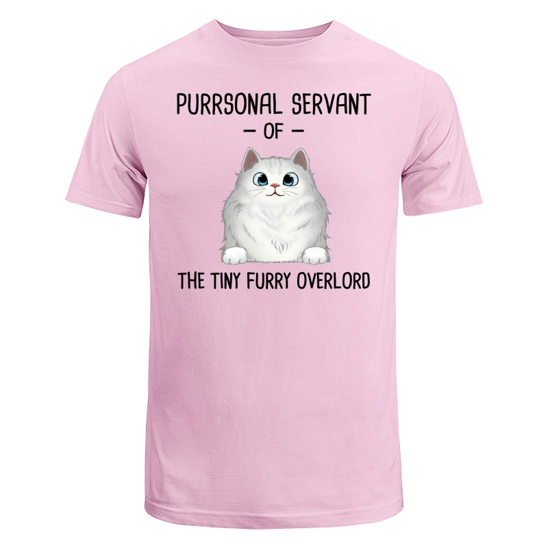 Purrsonal Servant Of Fluffy Cats Personalized Shirt