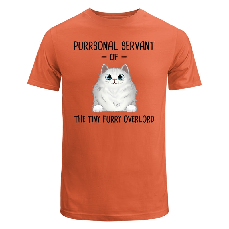 Purrsonal Servant Of Fluffy Cats Personalized Shirt