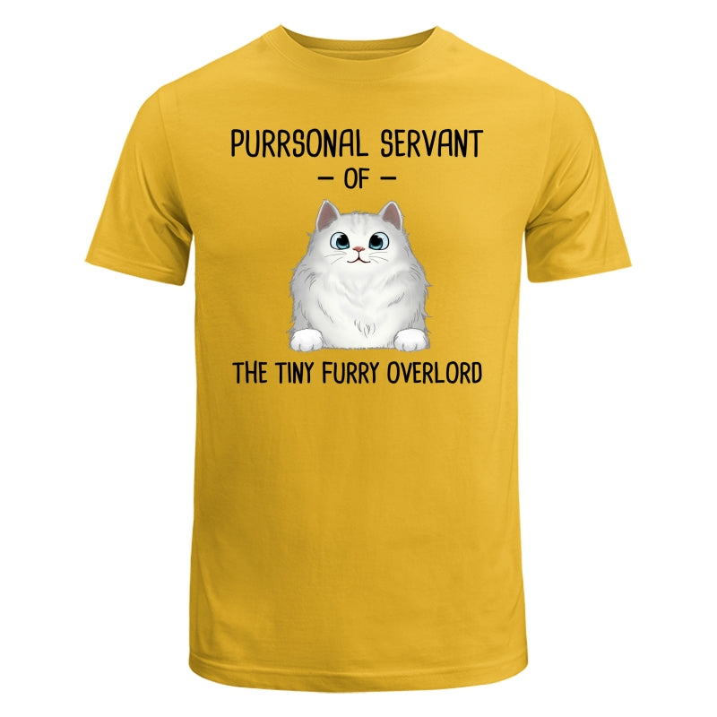 Purrsonal Servant Of Fluffy Cats Personalized Shirt