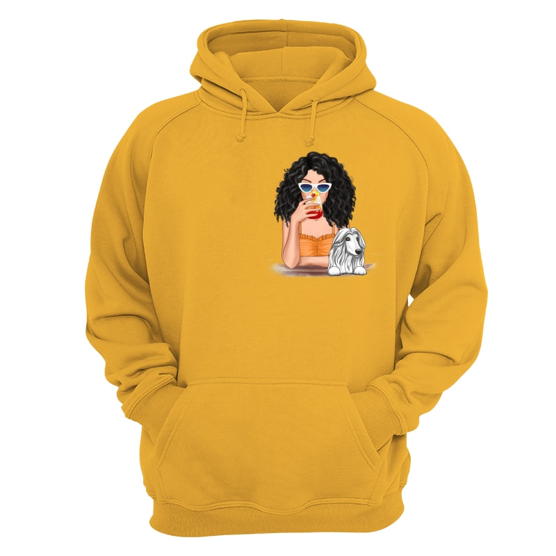 Rockin‘ Dog Mom Life Cocktail Girl Personalized Shirt