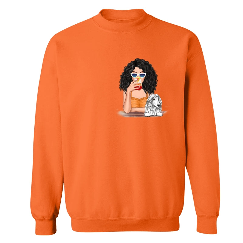 Rockin‘ Dog Mom Life Cocktail Girl Personalized Shirt