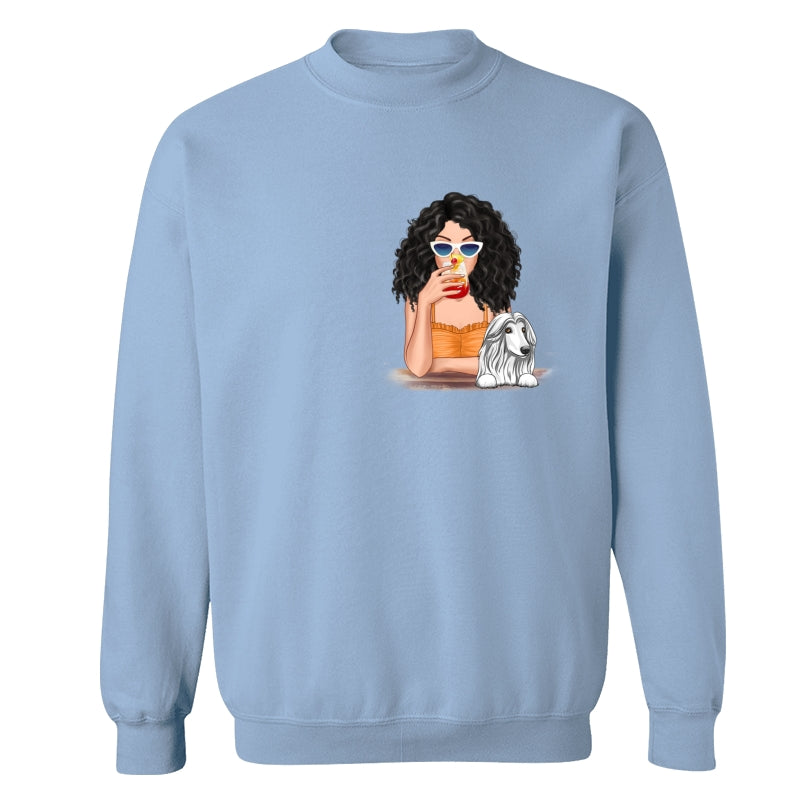 Rockin‘ Dog Mom Life Cocktail Girl Personalized Shirt
