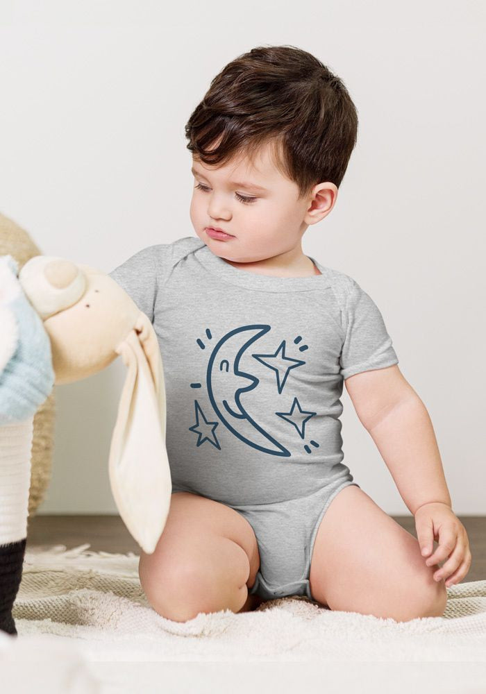 Printful_Baby Short Sleeve One Piece | Bella + Canvas 100B | DTG printing