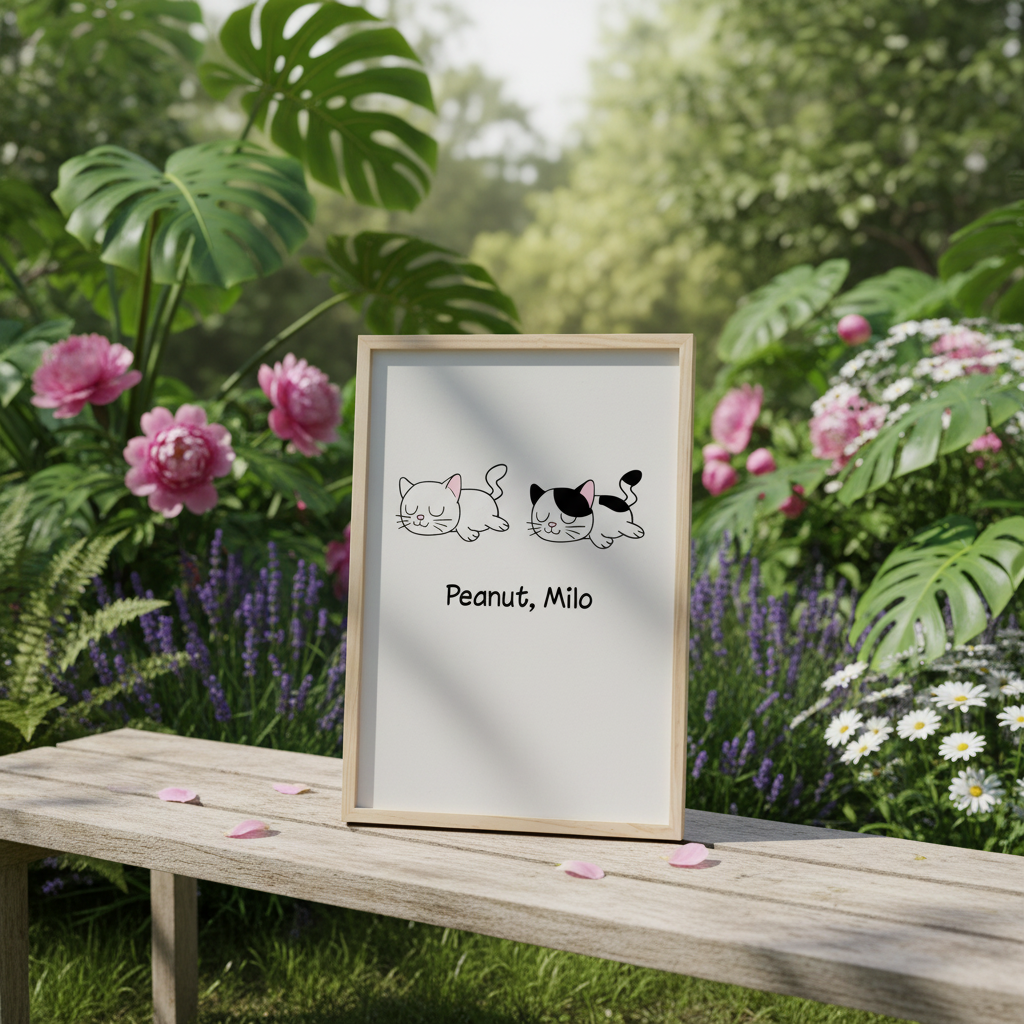 Poster mockup AI