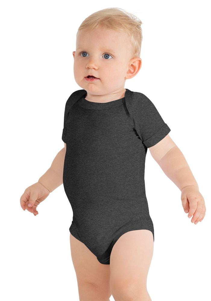 New_P_Baby Short Sleeve One Piece | Bella + Canvas 100B | DTG printing