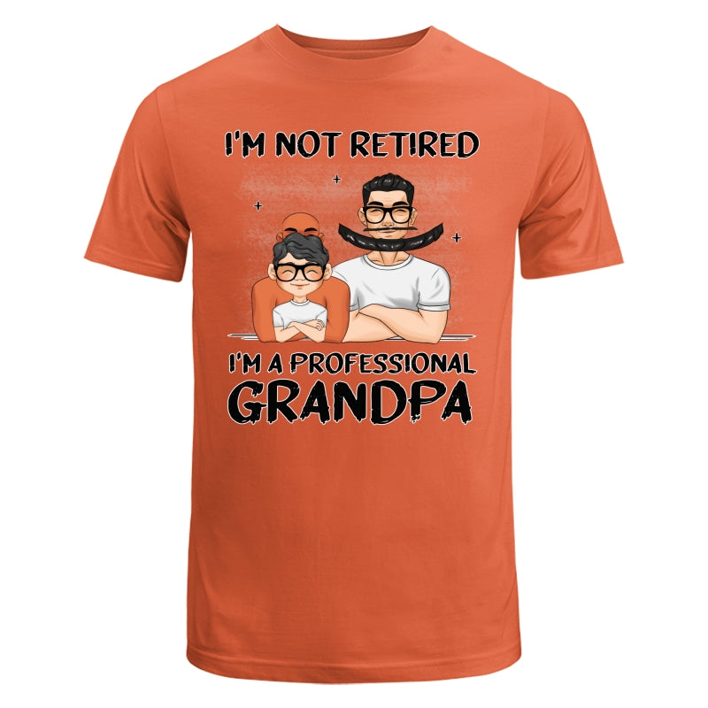 I Am A Professional Grandpa - Personalized Custom Shirt