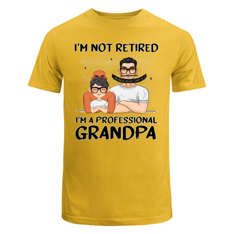 I Am A Professional Grandpa - Personalized Custom Shirt