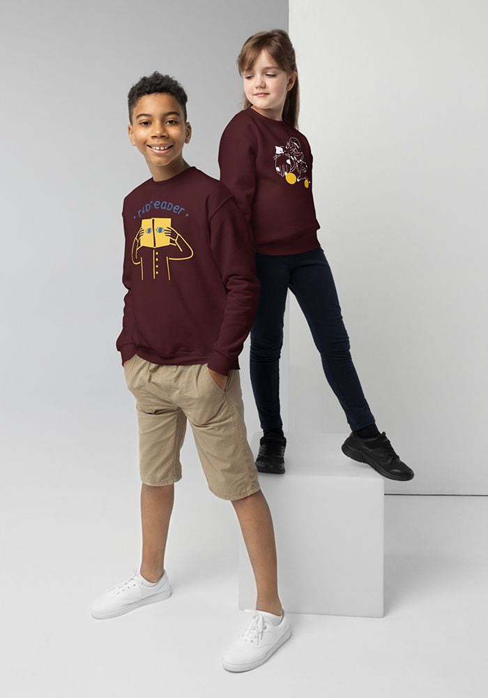 Youth Crew Neck Sweatshirt | Gildan 18000B Printful