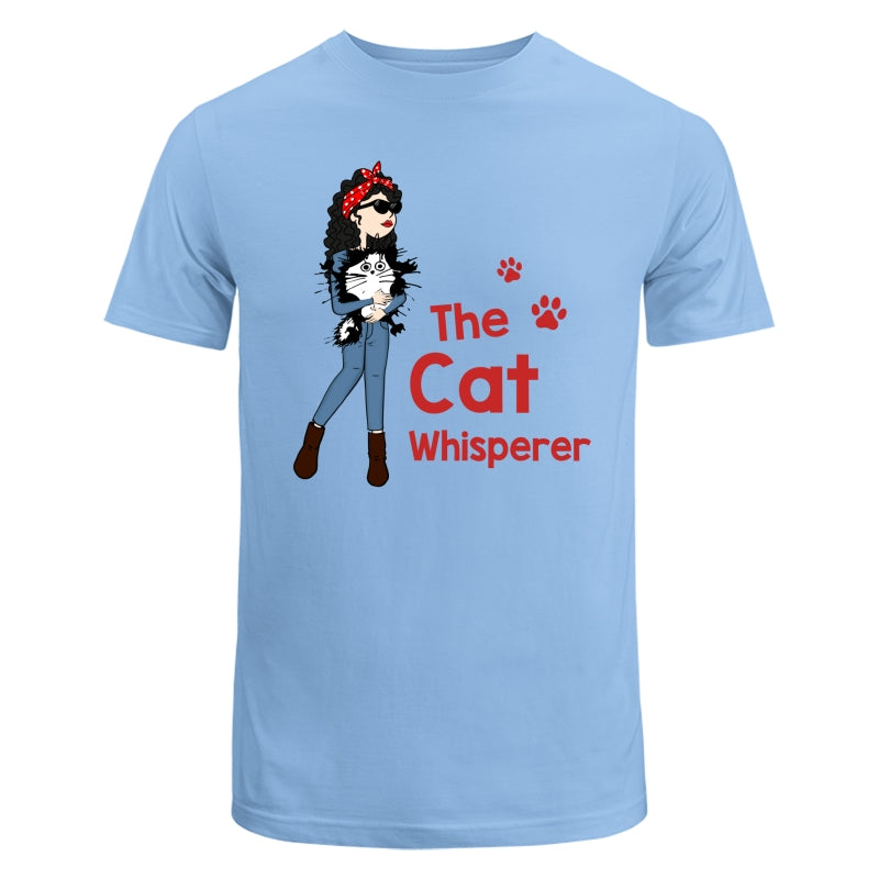 The Cat Whisperer Woman and Funny Cat Personalized Shirt