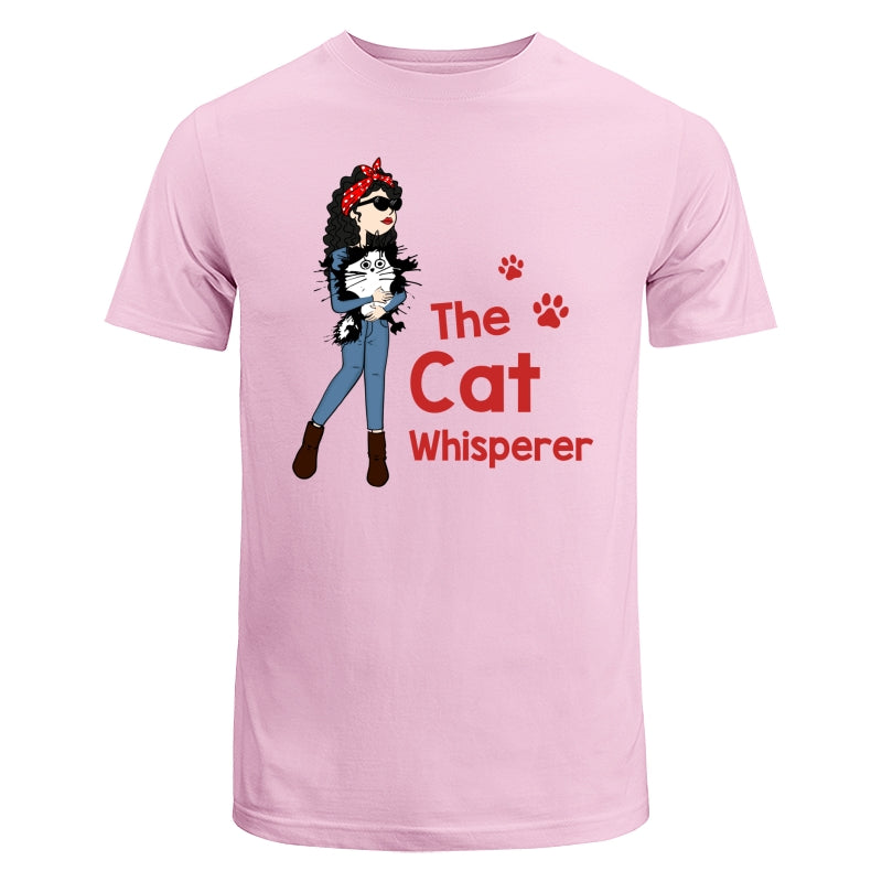 The Cat Whisperer Woman and Funny Cat Personalized Shirt