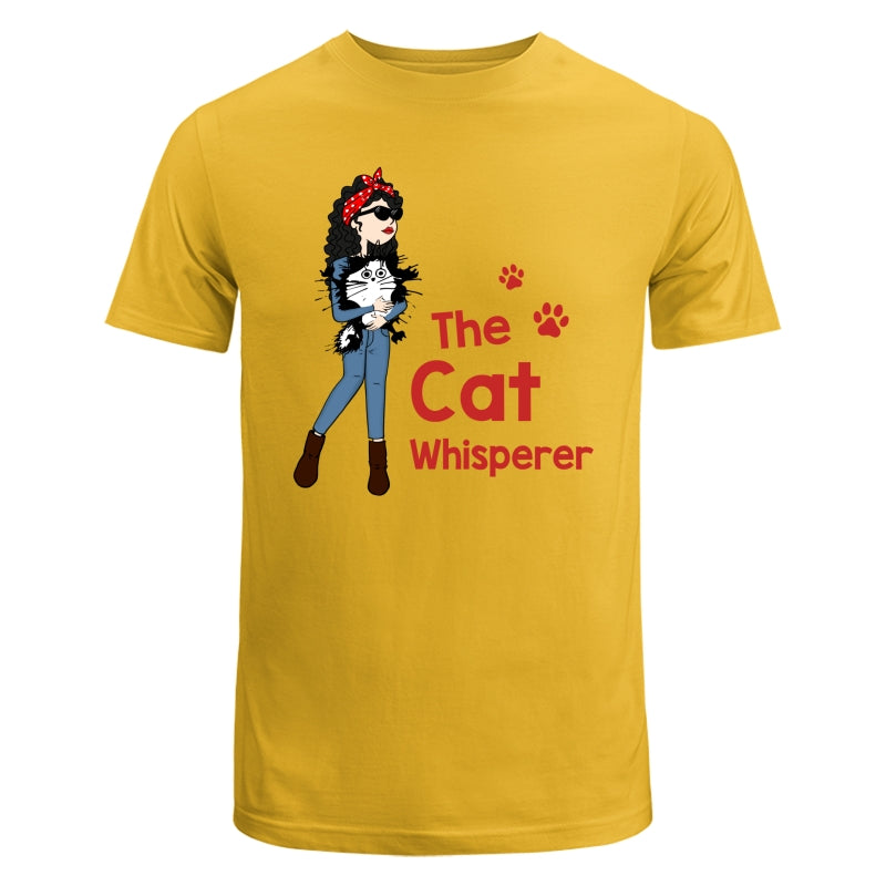 The Cat Whisperer Woman and Funny Cat Personalized Shirt