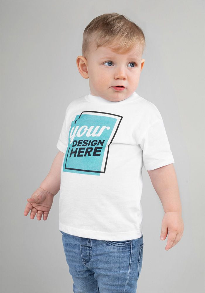 New_P_Toddler Staple Tee | Bella + Canvas 3001T | DTG printing