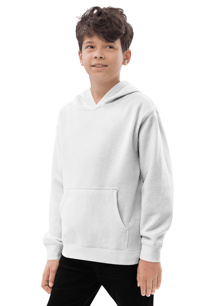 New_P_Kids Fleece Hoodie | Cotton Heritage Y2550 | DTG printing