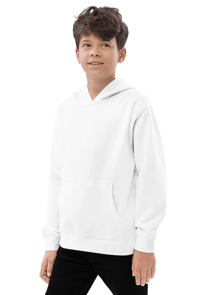 New_P_Kids Fleece Hoodie | Cotton Heritage Y2550 | DTG printing