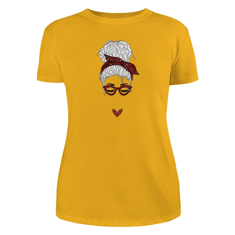 Mom Life Messy Bun Personalized Shirt