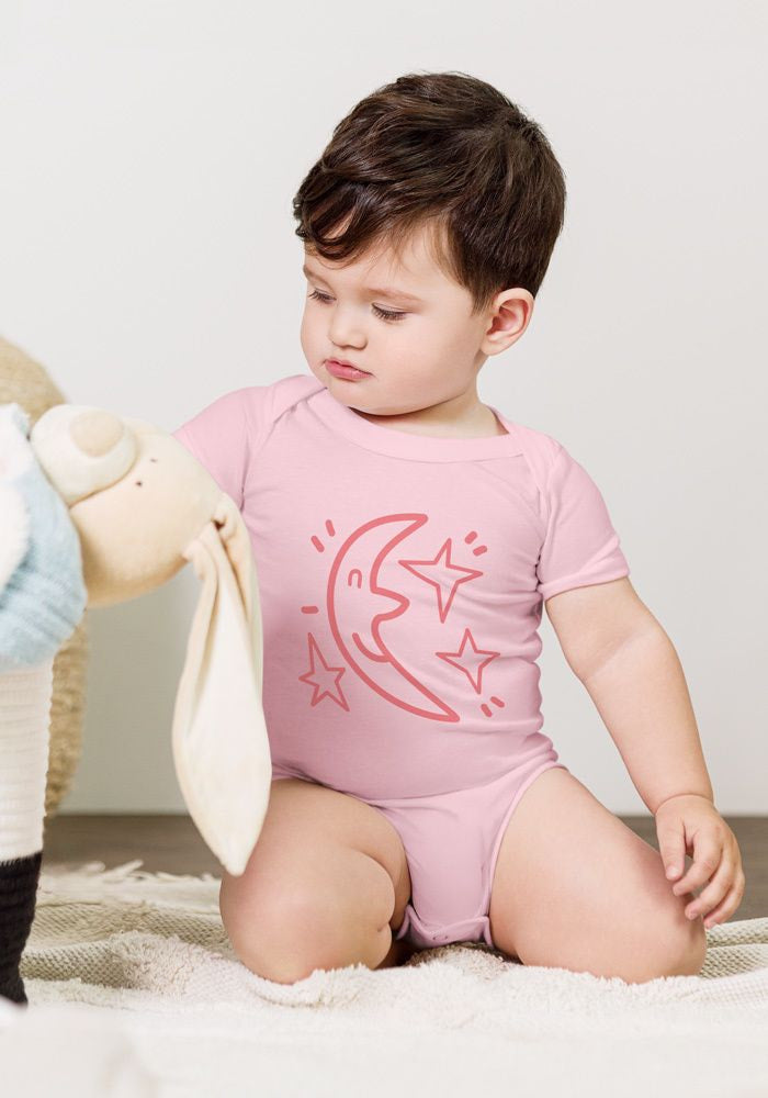 Printful_Baby Short Sleeve One Piece | Bella + Canvas 100B | DTG printing