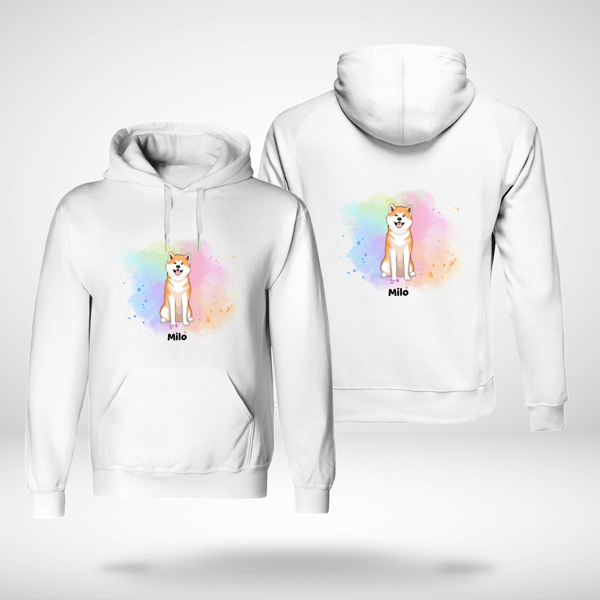 Standard Embroidered Unisex Hoodie (Front or Back)