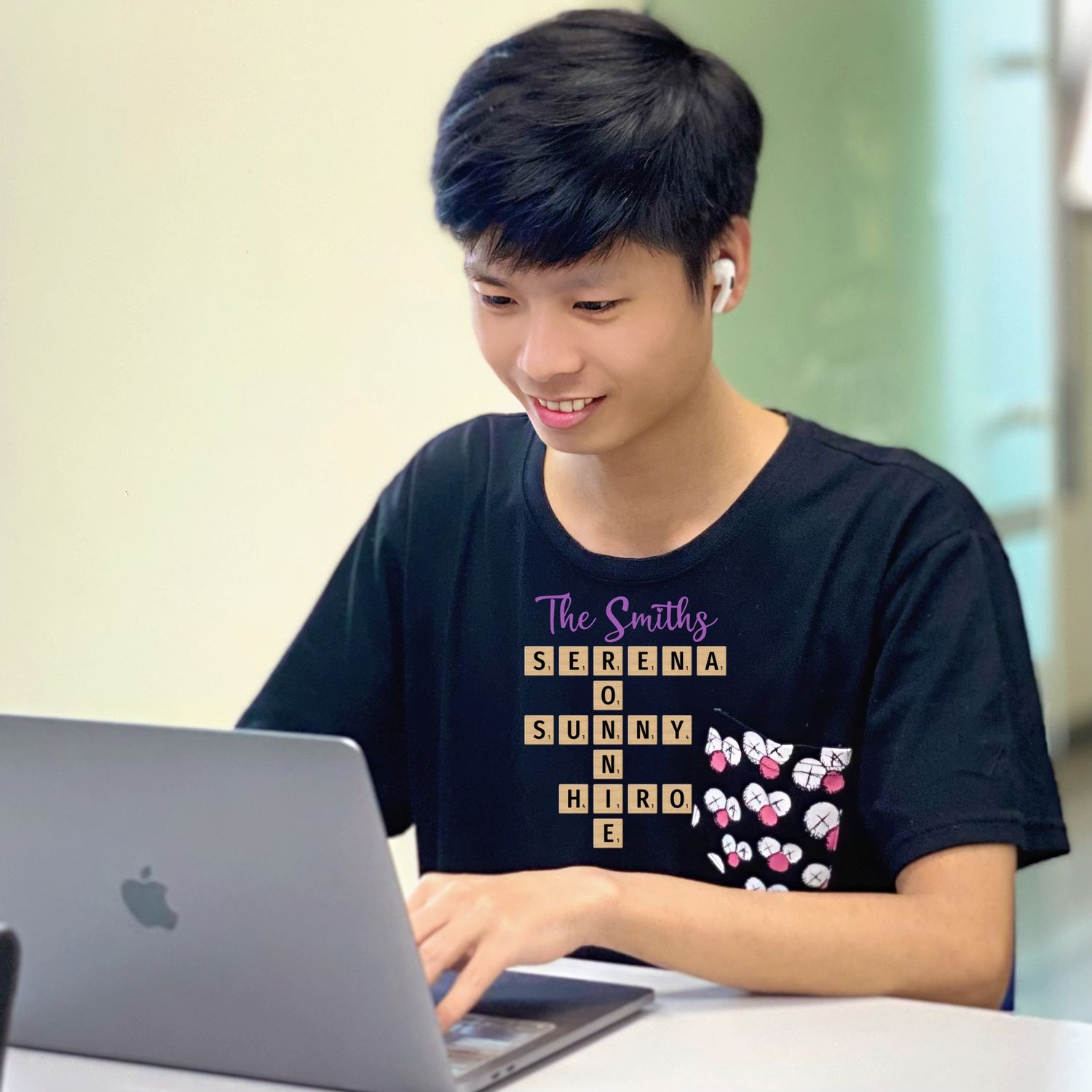 Libe Classic Tee (White, Ash, Light Pink, Light Blue, Gold)
