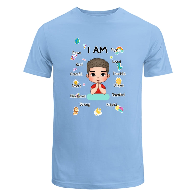 Personalized Affirmation Gift I Am Kind I Am Smart Kid T Shirt 27429