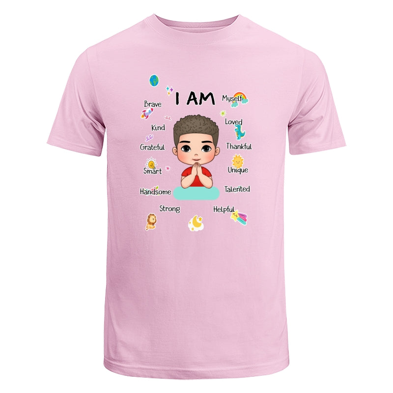 Personalized Affirmation Gift I Am Kind I Am Smart Kid T Shirt 27429