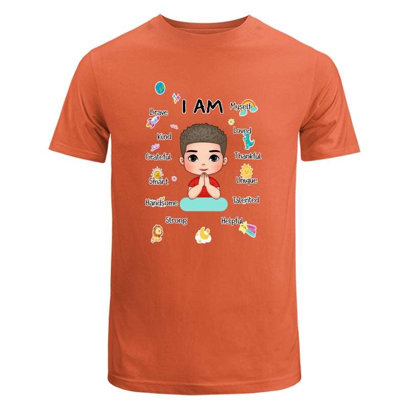 Personalized Affirmation Gift I Am Kind I Am Smart Kid T Shirt 27429