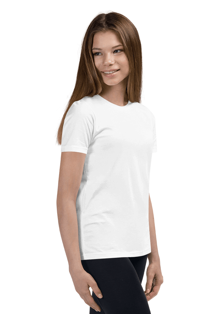 No Front_Youth Staple Tee | Bella + Canvas 3001Y | DTG printing