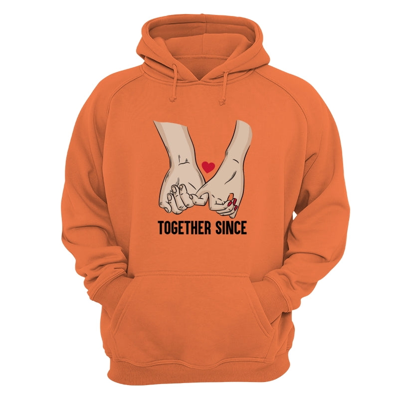 Couple Together Since Anniversary Gift For Her Gift For Him Couple Personalized Shirt