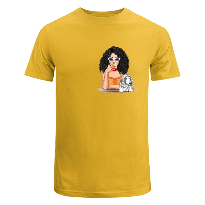 Rockin‘ Dog Mom Life Cocktail Girl Personalized Shirt