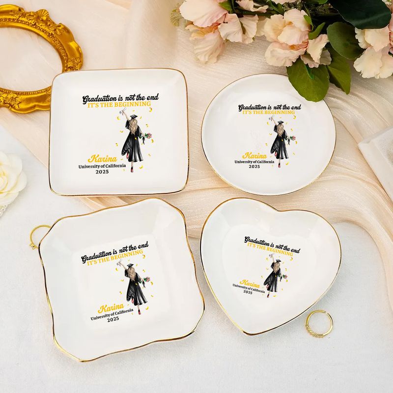 Ceramic Jewelry Tray real