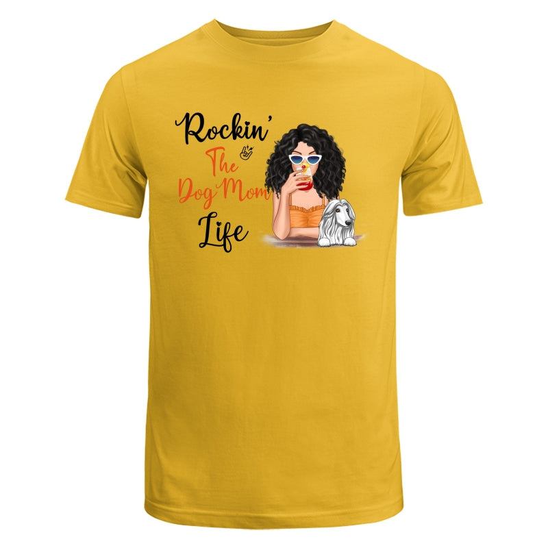 Rockin‘ Dog Mom Life Cocktail Girl Personalized Shirt
