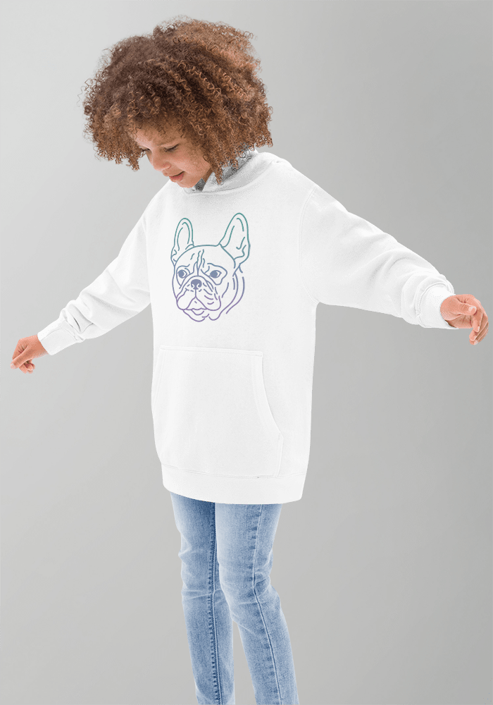 New_P_Kids Fleece Hoodie | Cotton Heritage Y2550 | DTG printing