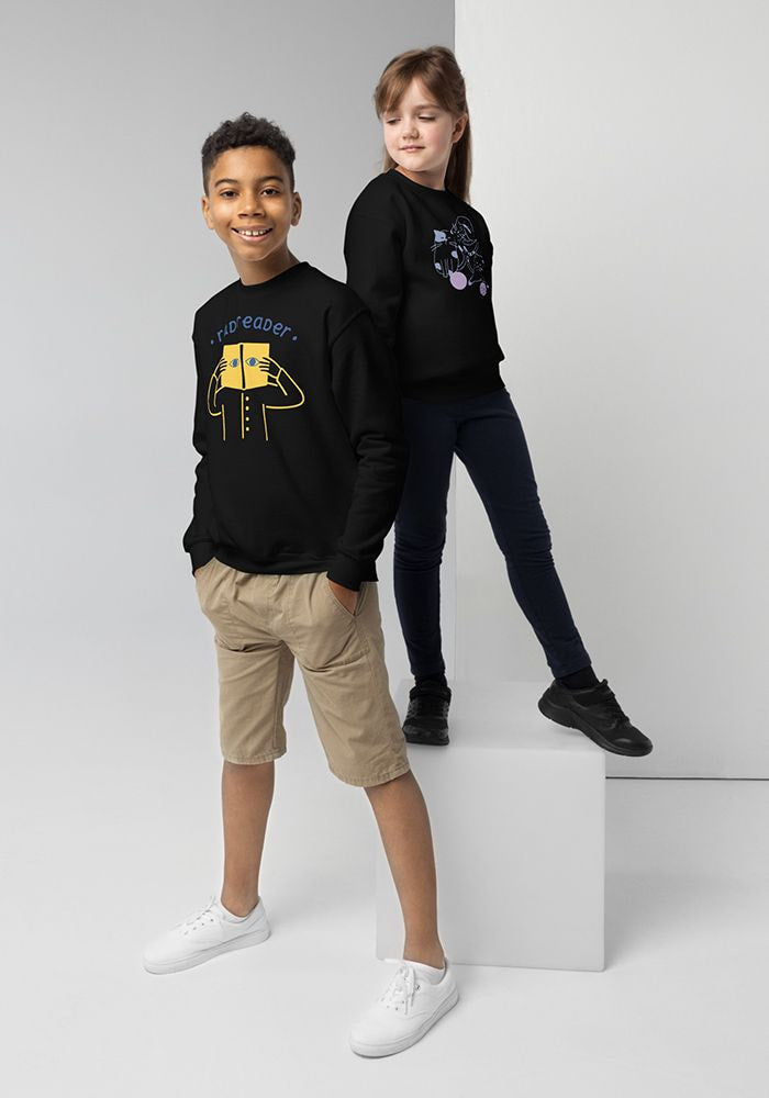 Youth Crew Neck Sweatshirt | Gildan 18000B Printful