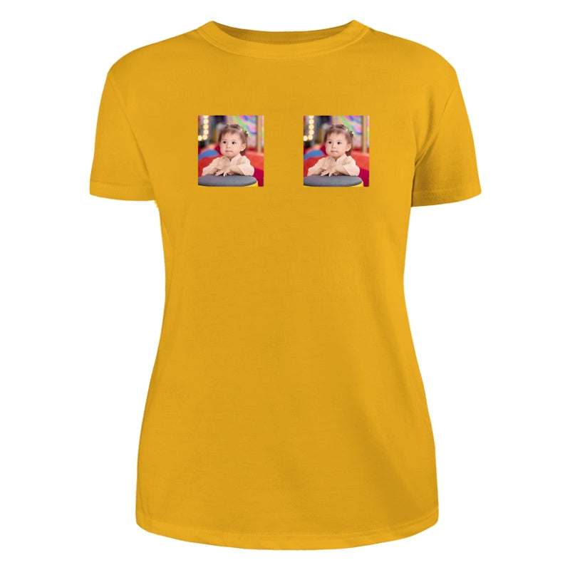 WomenTee (White, Ash, Light Pink, Light Blue, Gold)