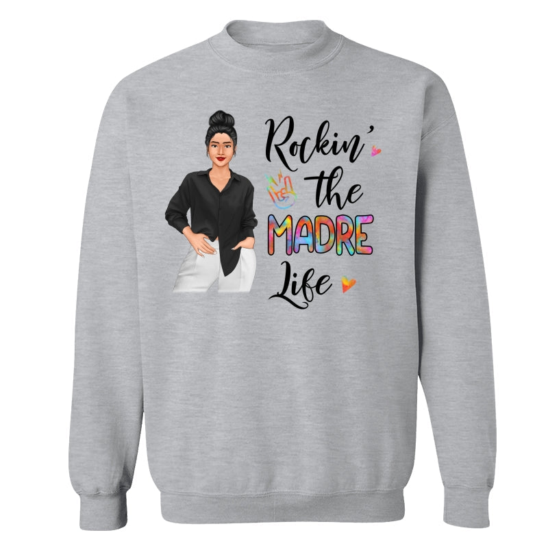 DEMO_Rockin' Grandma Life Posing Nana Personalized Shirt