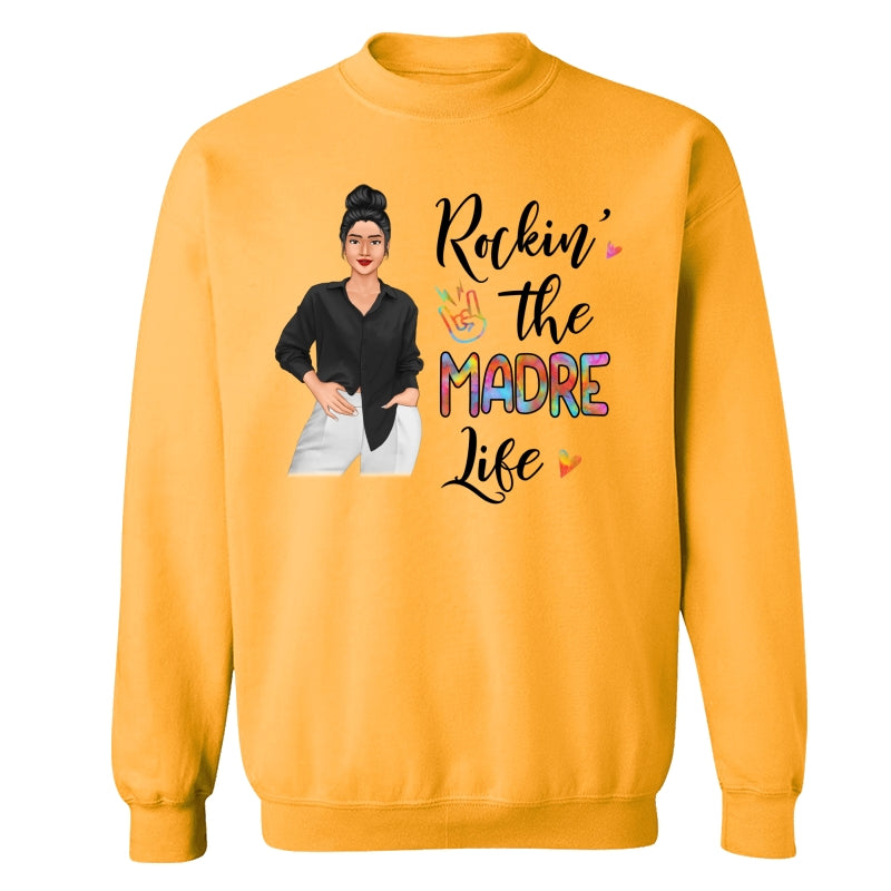DEMO_Rockin' Grandma Life Posing Nana Personalized Shirt (Copy)