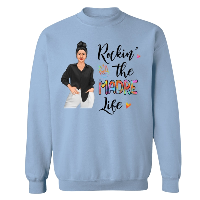 DEMO_Rockin' Grandma Life Posing Nana Personalized Shirt (Copy) (Copy)