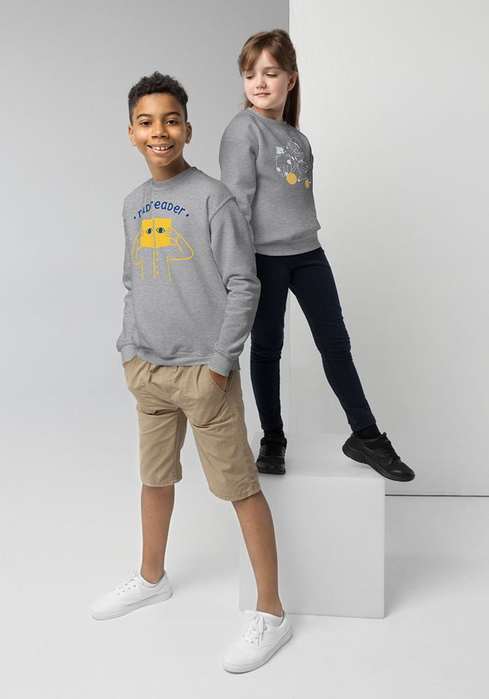 Youth Crew Neck Sweatshirt | Gildan 18000B Printful