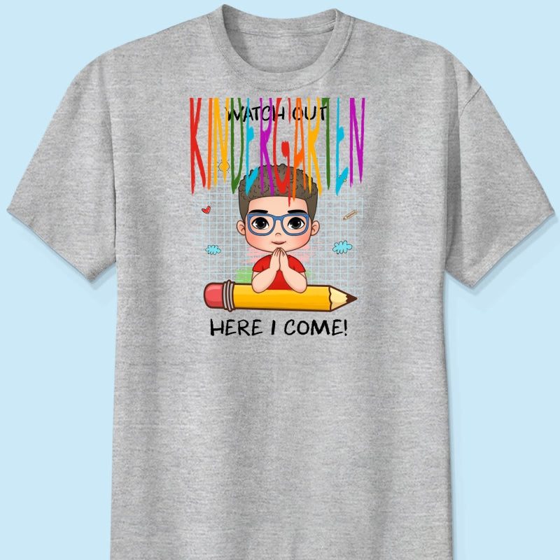 Personalized Gift For Grandpa Funny Little Sh*t All-over Print T Shirt - Hoodie - Sweatshirt 32707