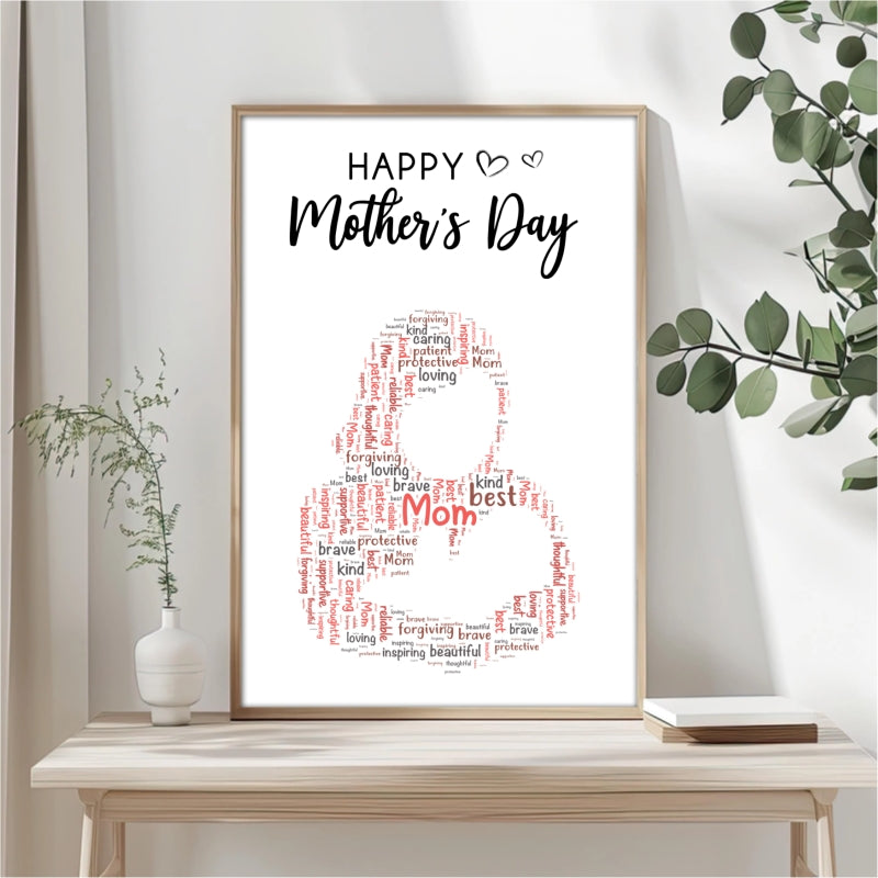 Custom Word Cloud Poster