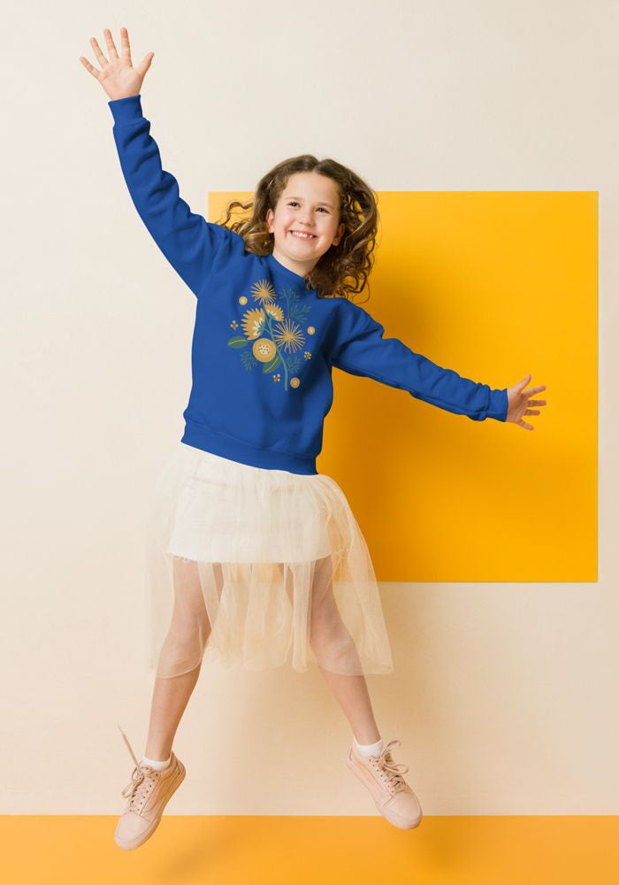 Youth Crew Neck Sweatshirt | Gildan 18000B Printful