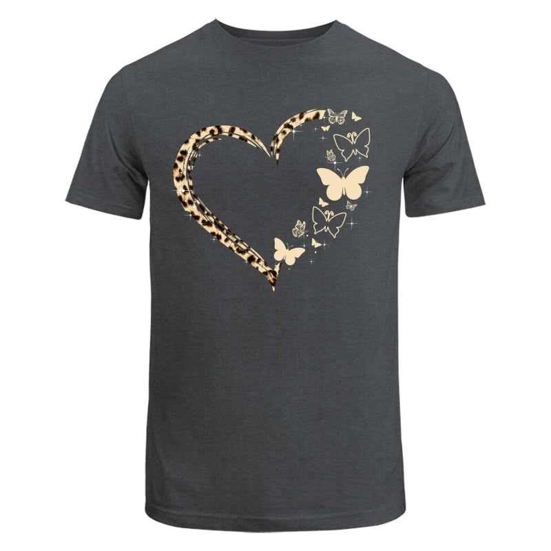 Leopard Mom Grandma Heart Personalized Shirt