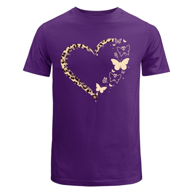 Leopard Mom Grandma Heart Personalized Shirt