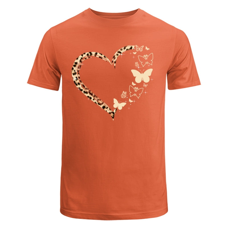Leopard Mom Grandma Heart Personalized Shirt