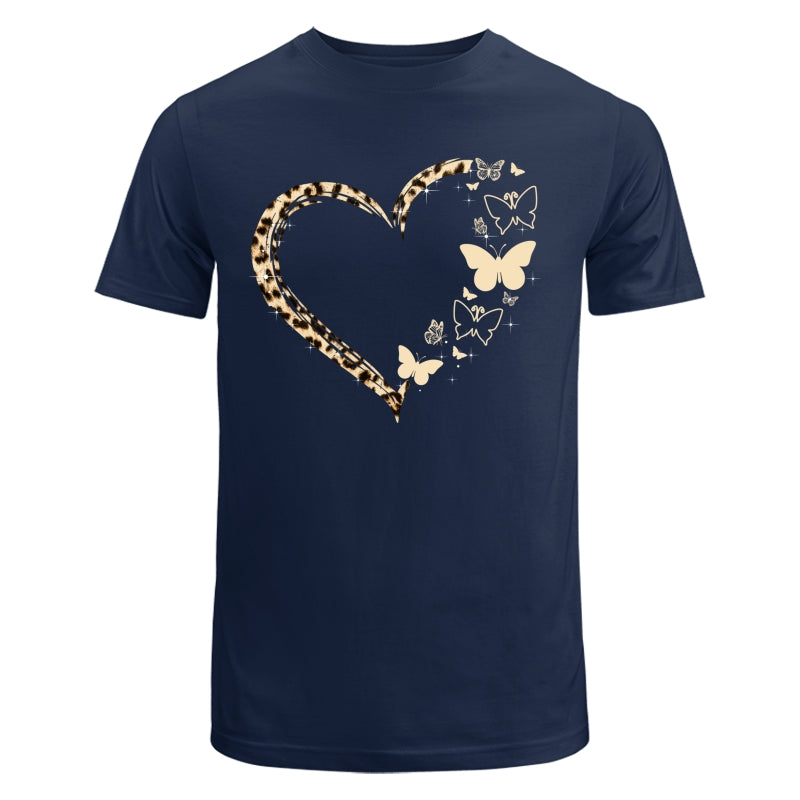 Leopard Mom Grandma Heart Personalized Shirt