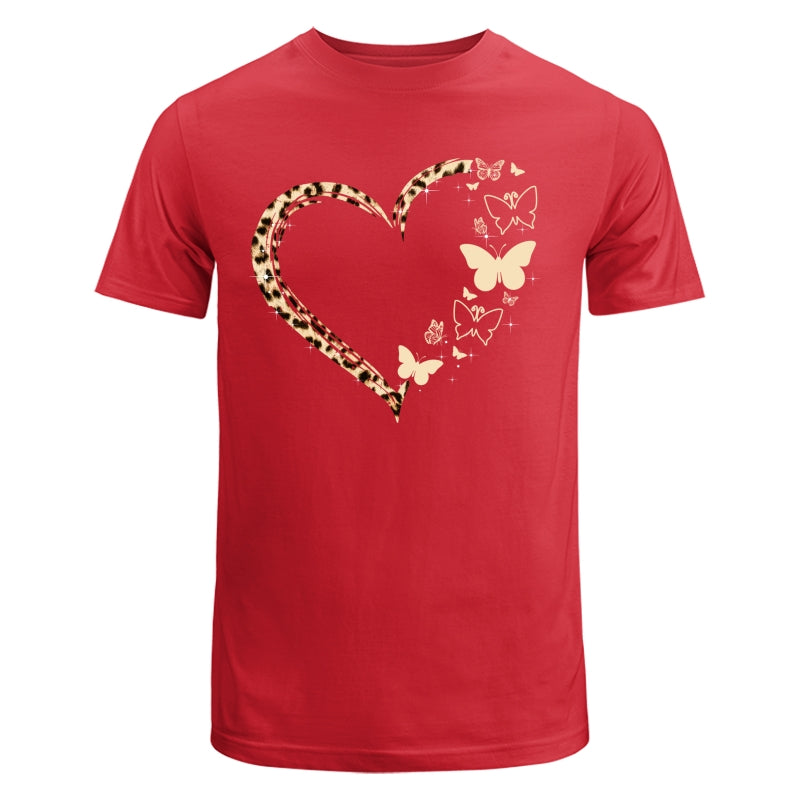 Leopard Mom Grandma Heart Personalized Shirt