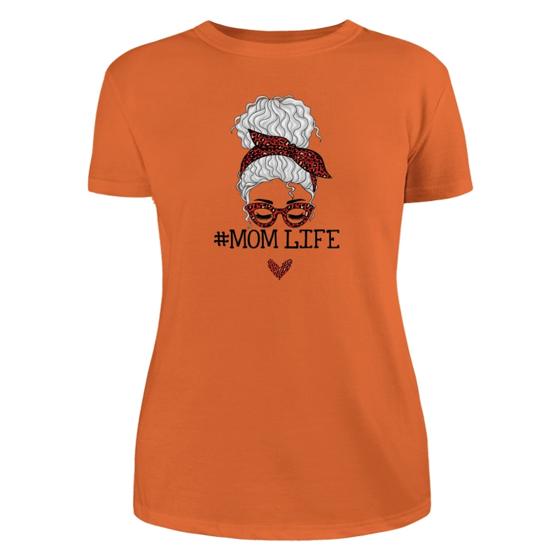 Mom Life Messy Bun Personalized Shirt