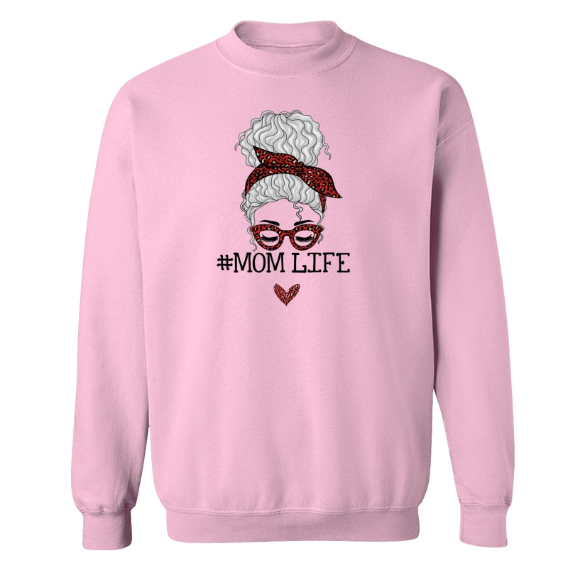 Mom Life Messy Bun Personalized Shirt