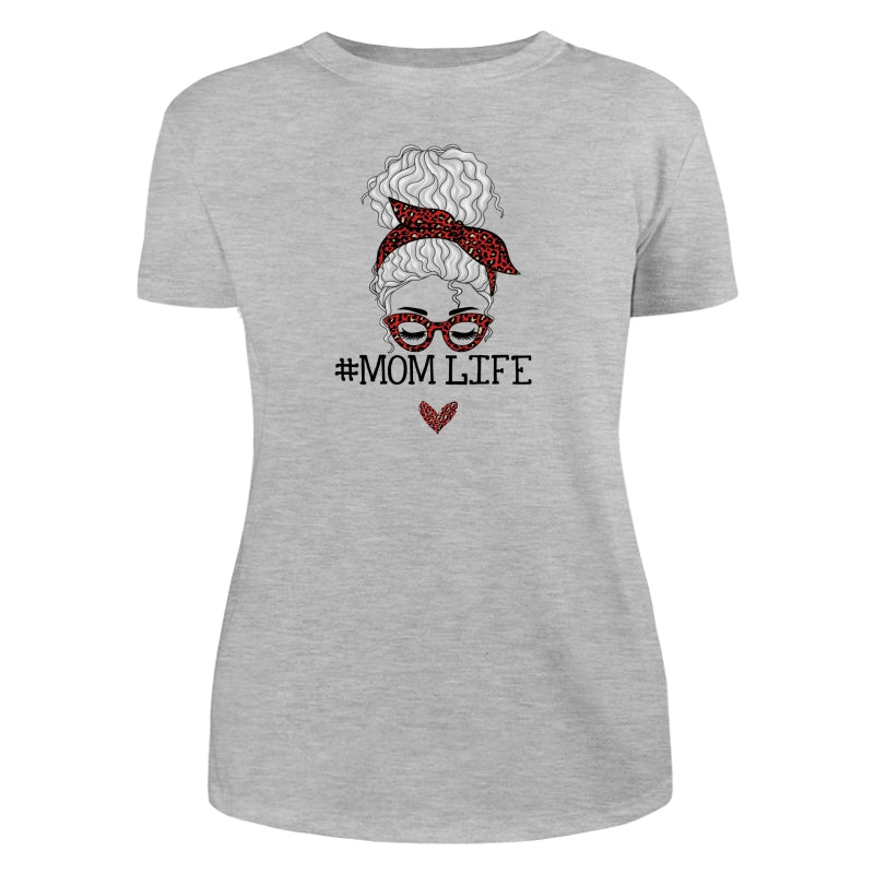 Mom Life Messy Bun Personalized Shirt